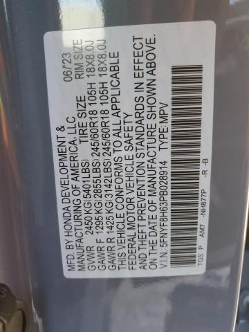 VIN 5FNYF8H63PB028914 2023 HONDA PASSPORT no.12