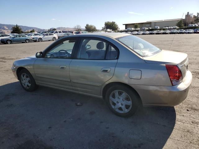 HYUNDAI ELANTRA GL 2005 tan  gas KMHDN46D45U127639 photo #3