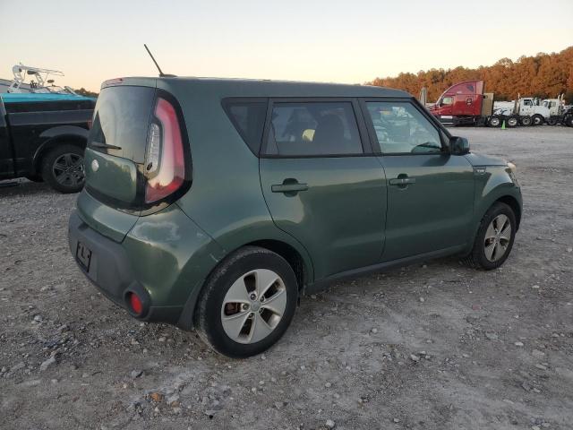 KIA SOUL 2014 green  gas KNDJN2A26E7045590 photo #4