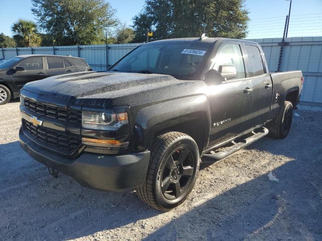 CHEVROLET SILVERADO 2018 black  gas 1GCRCNEHXJZ112635 photo #1