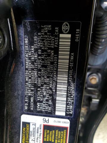 2015 TOYOTA CAMRY LE - 4T4BF1FK4FR504091