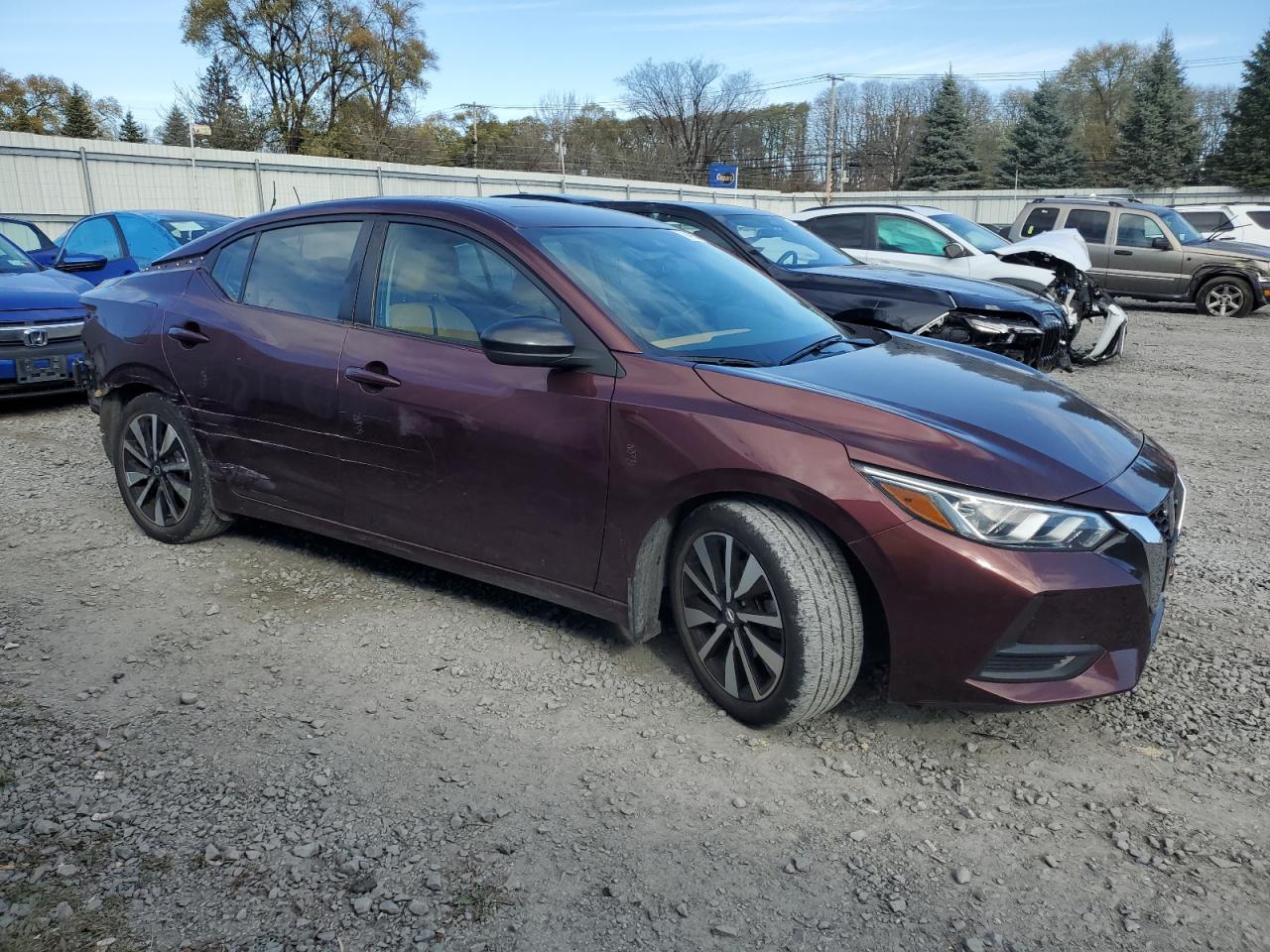 Lot #2986772261 2021 NISSAN SENTRA SV