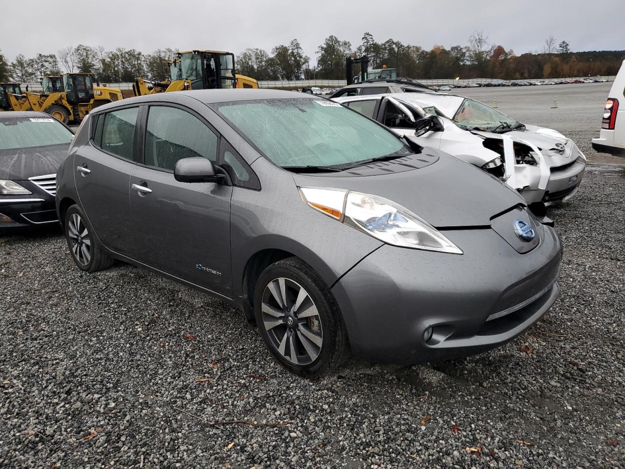 Lot #2969785308 2017 NISSAN LEAF S