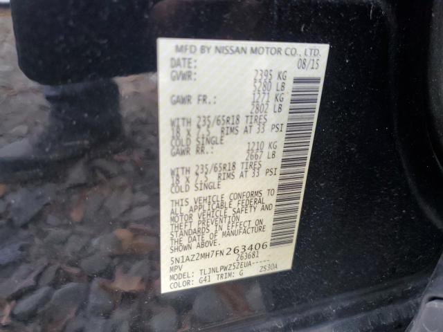 2015 NISSAN MURANO S - 5N1AZ2MH7FN263406