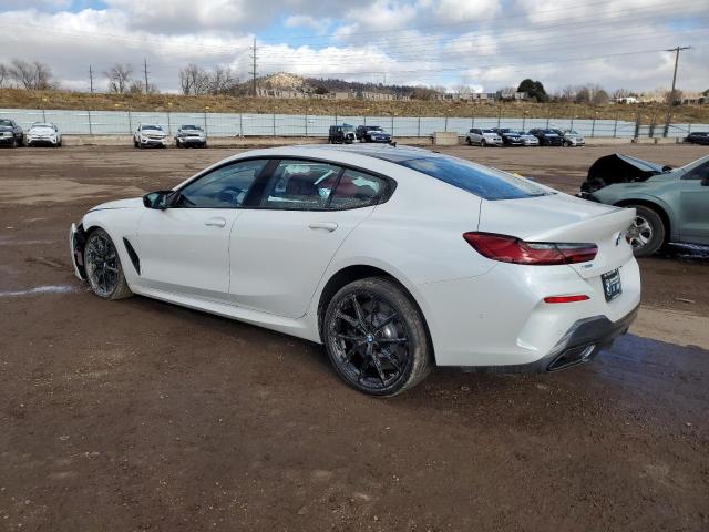 BMW M850XI 2024 white  gas WBAGV8C06RCR92101 photo #3