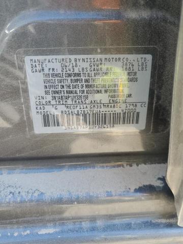 2018 NISSAN SENTRA S - 3N1AB7AP1JY326158