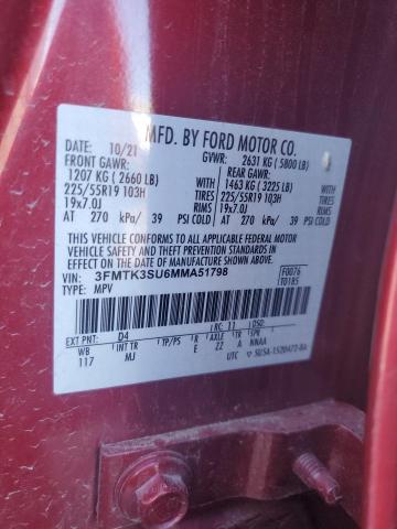 2021 FORD MUSTANG MA - 3FMTK3SU6MMA51798