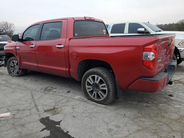 TOYOTA TUNDRA CRE 2018 red  flexible fuel 5TFAW5F15JX777041 photo #3