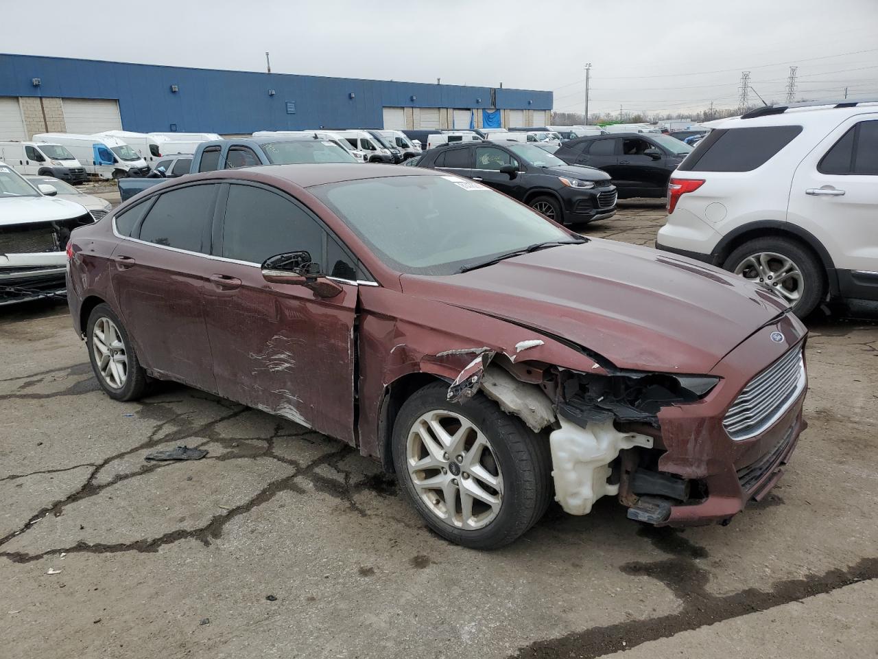 Lot #2996596585 2015 FORD FUSION SE