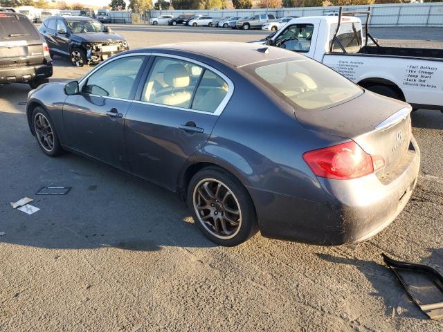 INFINITI G25 BASE 2012 blue  gas JN1DV6AP6CM700185 photo #3