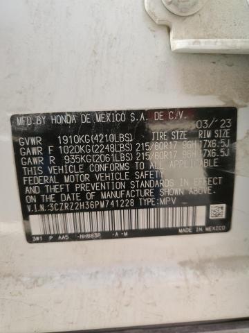2023 HONDA HR-V LX - 3CZRZ2H36PM741228