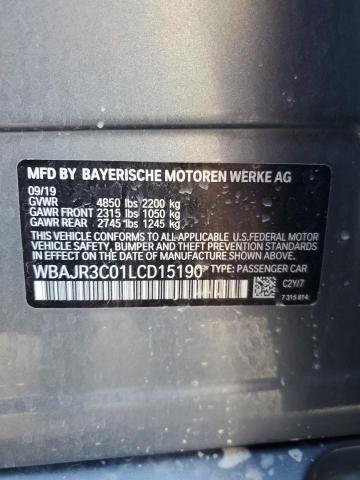 VIN WBAJR3C01LCD15190 2020 BMW 5 SERIES no.13