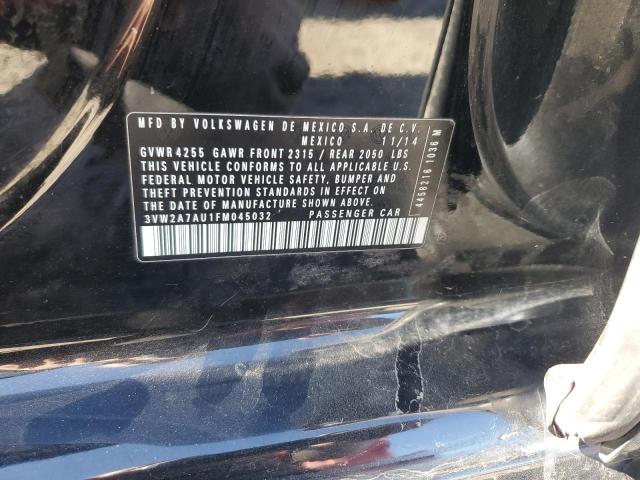2015 VOLKSWAGEN GOLF TDI - 3VW2A7AU1FM045032