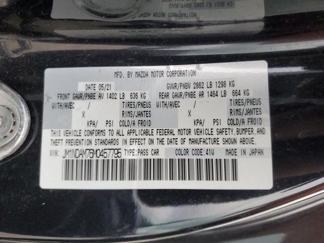 2021 MAZDA MX-5 MIATA - JM1NDAM76M0457795