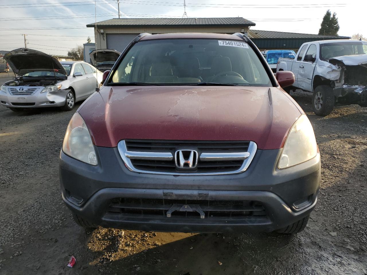 Lot #2974193371 2002 HONDA CR-V EX