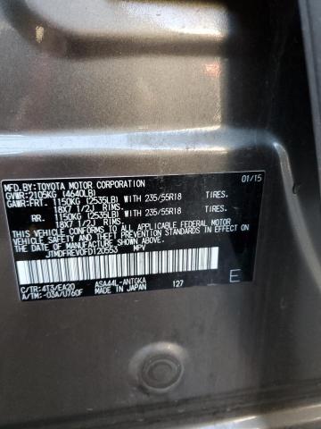2015 TOYOTA RAV4 LIMIT - JTMDFREV0FD120553