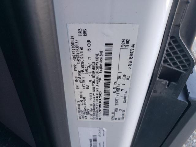 2018 FORD TRANSIT T- 1FBZX2YMXJKA70055