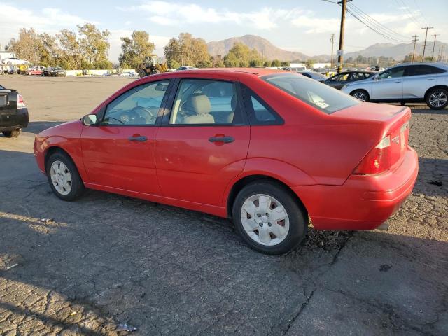 FORD FOCUS ZX4 2006 red  gas 1FAHP34N86W254055 photo #3