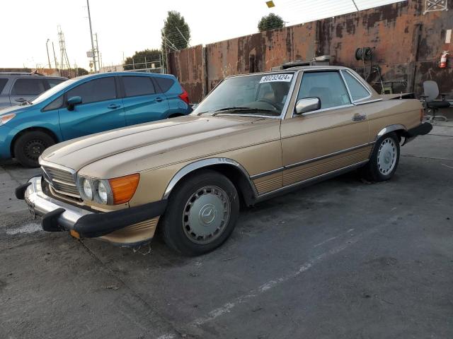 1987 MERCEDES-BENZ 560 SL #2974243349