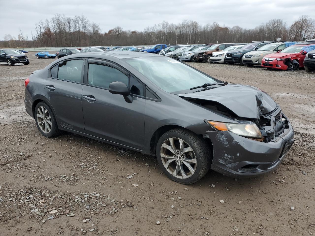 Lot #2993884320 2012 HONDA CIVIC SI