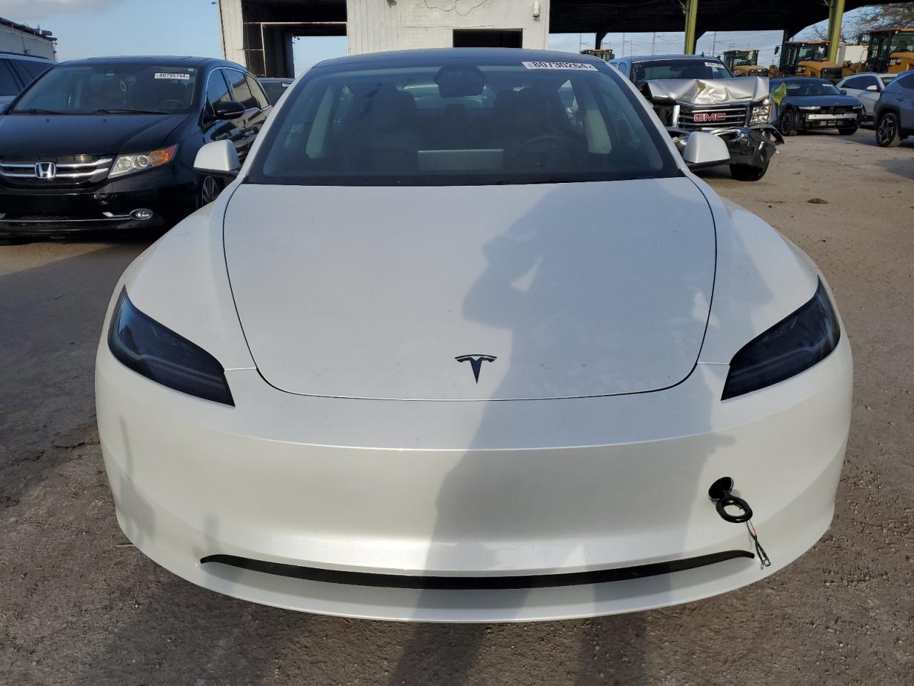 Lot #2988360773 2024 TESLA MODEL 3