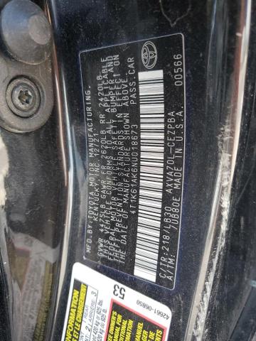 VIN 4T1K61AK6NU018673 2022 TOYOTA CAMRY no.13