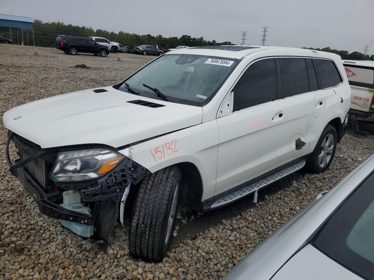 Lot #2971526709 2017 MERCEDES-BENZ GLS 450 4M