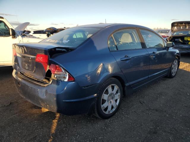 HONDA CIVIC LX 2009 blue  gas 19XFA165X9E001290 photo #4