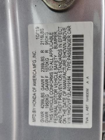 2020 HONDA ACCORD LX - 1HGCV1F12LA019184