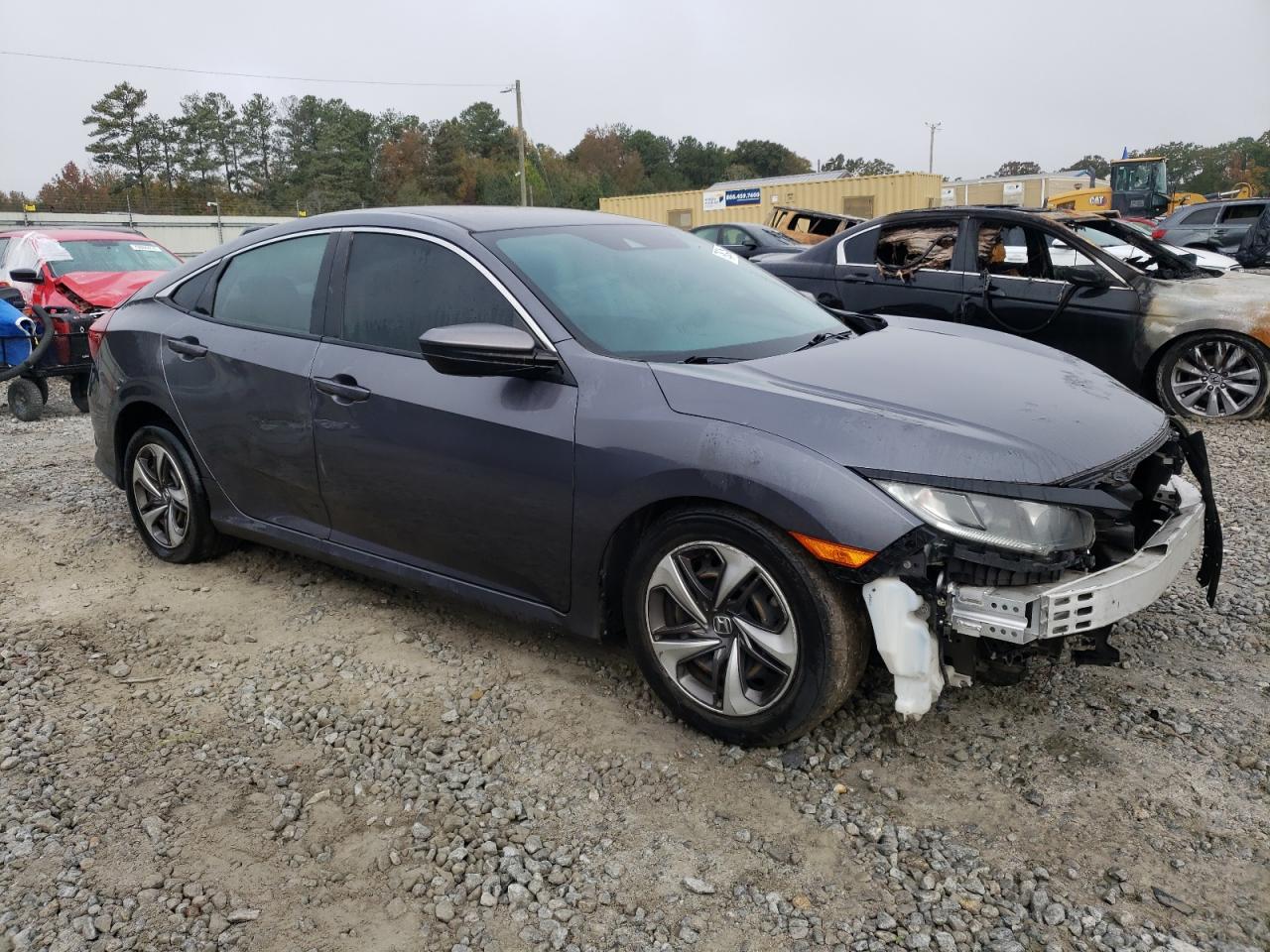 Lot #3006504175 2019 HONDA CIVIC LX