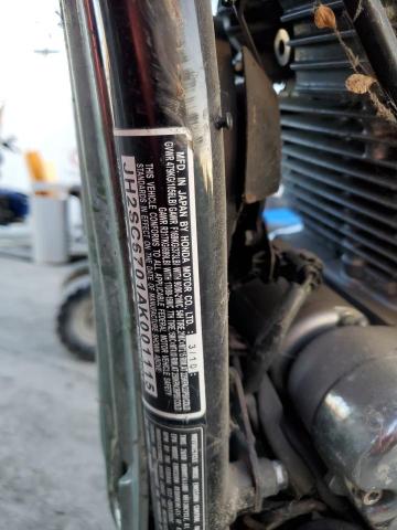 2010 HONDA VT1300 CS JH2SC6701AK001115