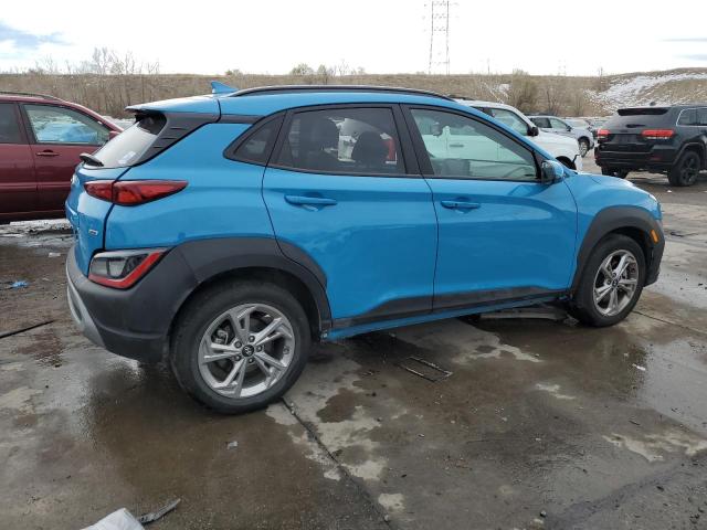 HYUNDAI KONA SEL 2023 blue  gas KM8K6CAB2PU984520 photo #4