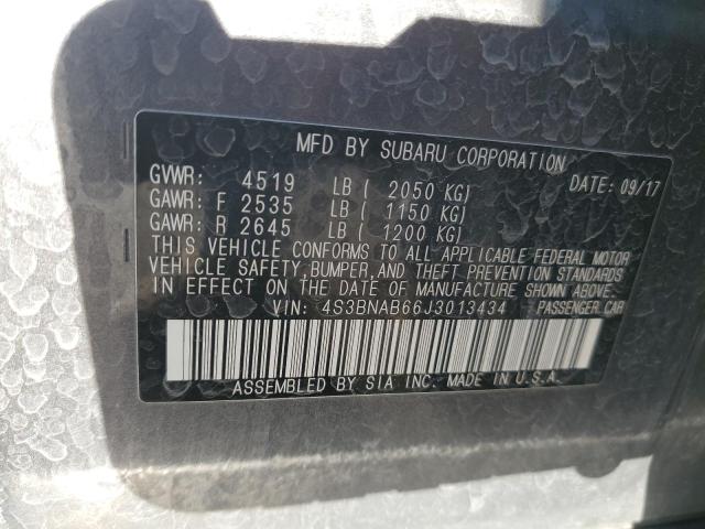 4S3BNAB66J3013434 2018 SUBARU LEGACY
