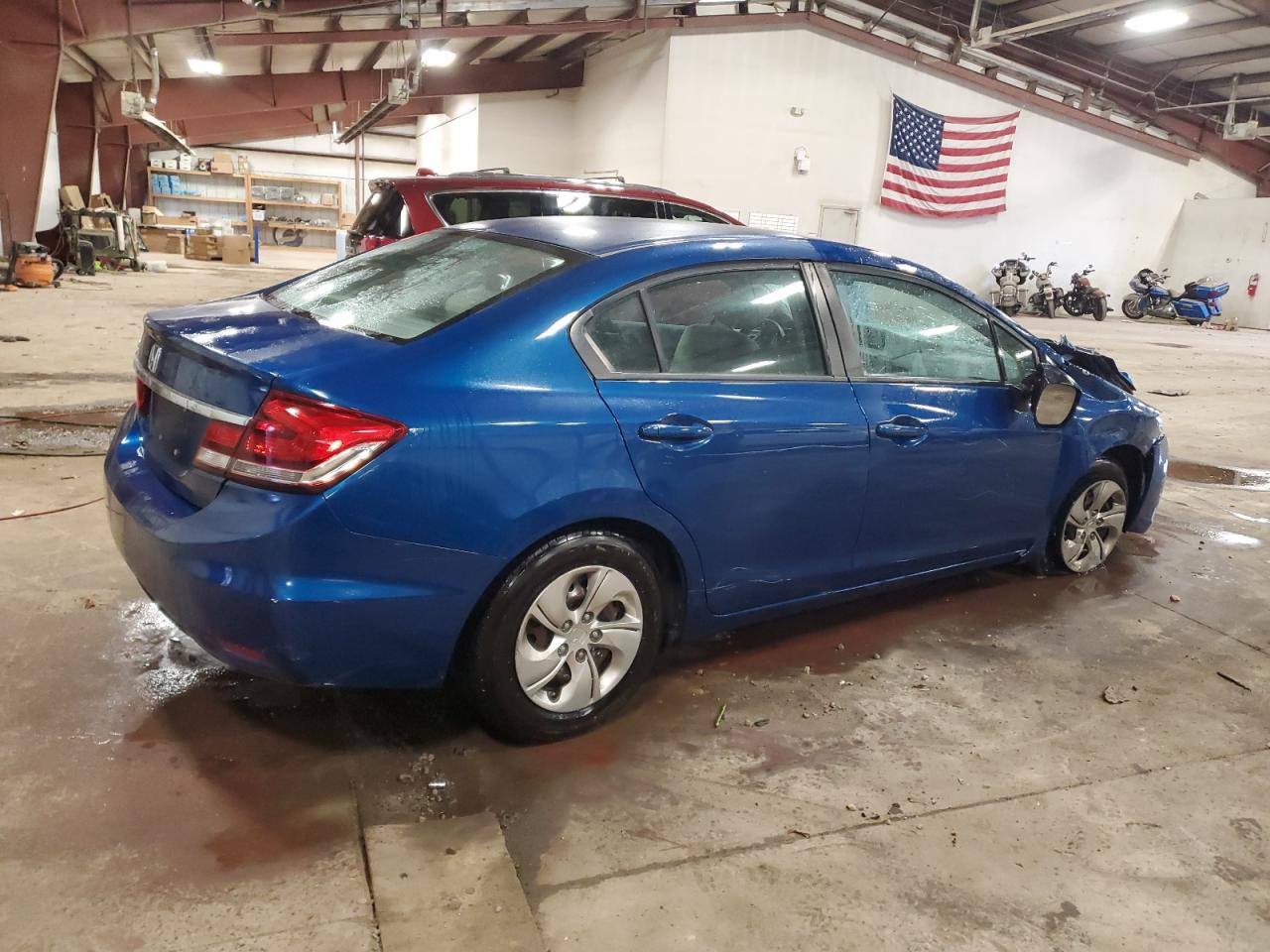 Lot #3009174253 2013 HONDA CIVIC LX