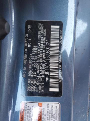 2018 SUBARU BRZ 2.0 LI - JF1ZCAC16J9601327