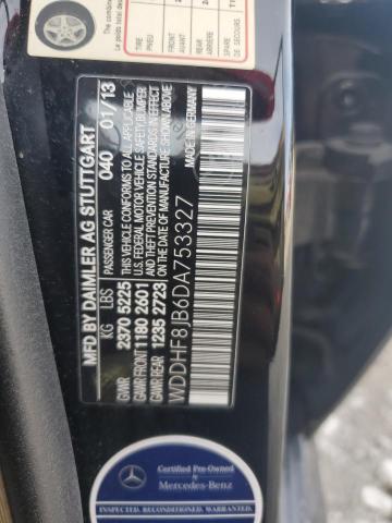 2013 MERCEDES-BENZ E 350 4MAT - WDDHF8JB6DA753327