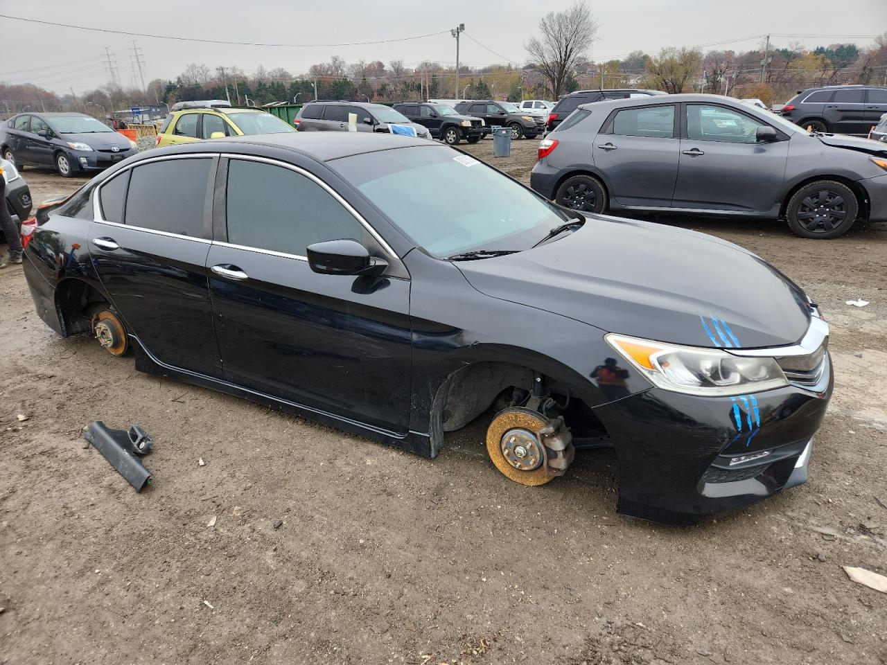 Lot #3301857012 2017 HONDA ACCORD SPO