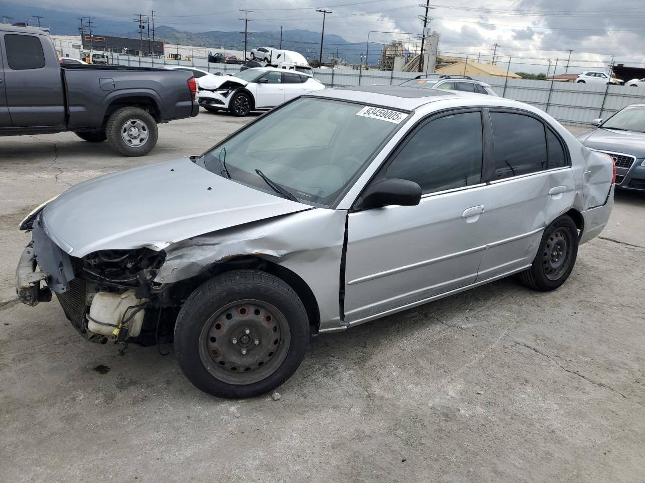 Lot #3309605589 2002 HONDA CIVIC EX