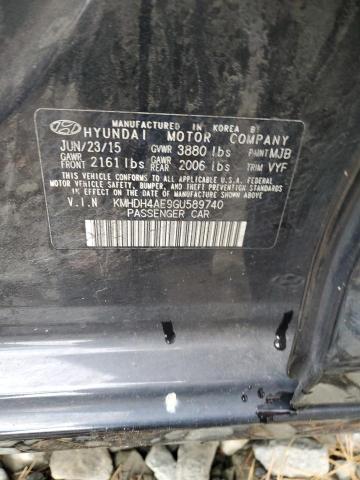 2016 HYUNDAI ELANTRA SE #3296308459