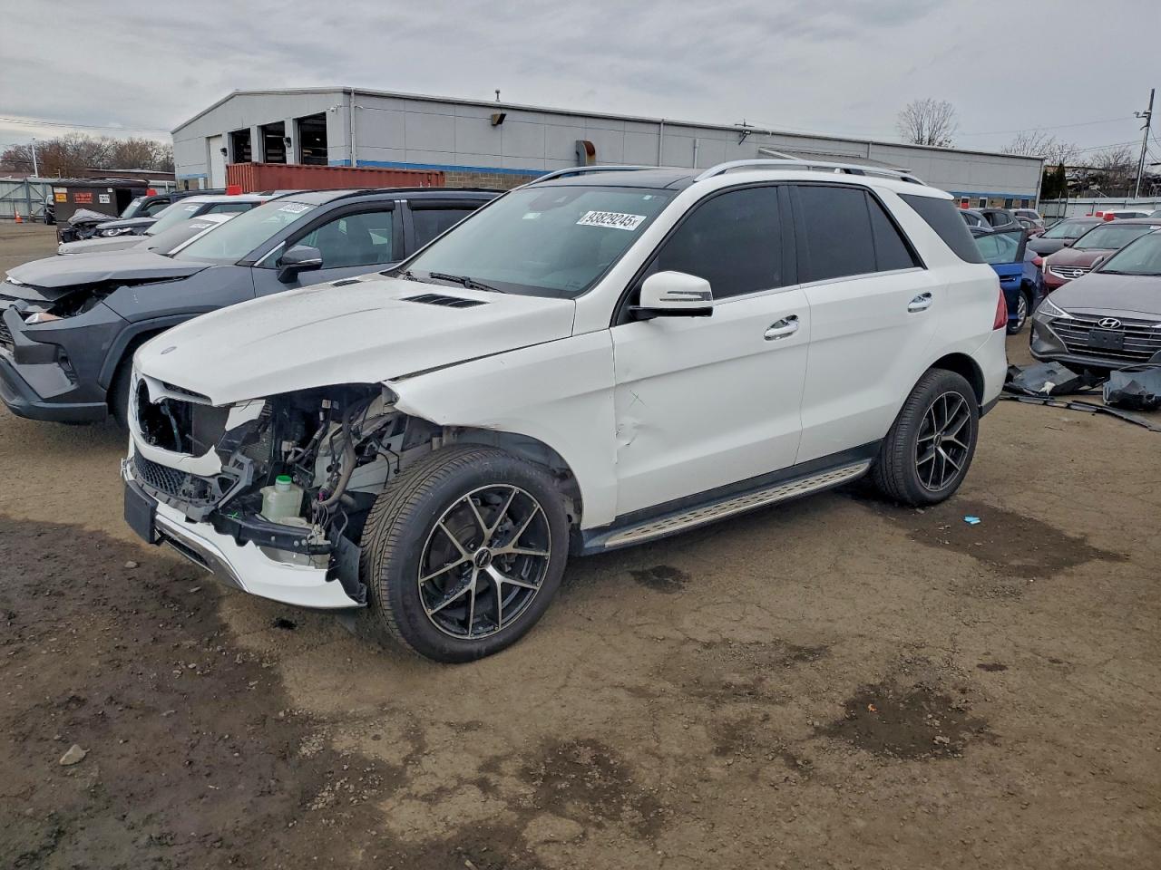 Lot #3316715457 2017 MERCEDES-BENZ GLE 350 4M