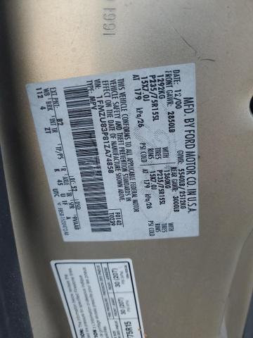 2001 FORD EXPLORER #3291164957