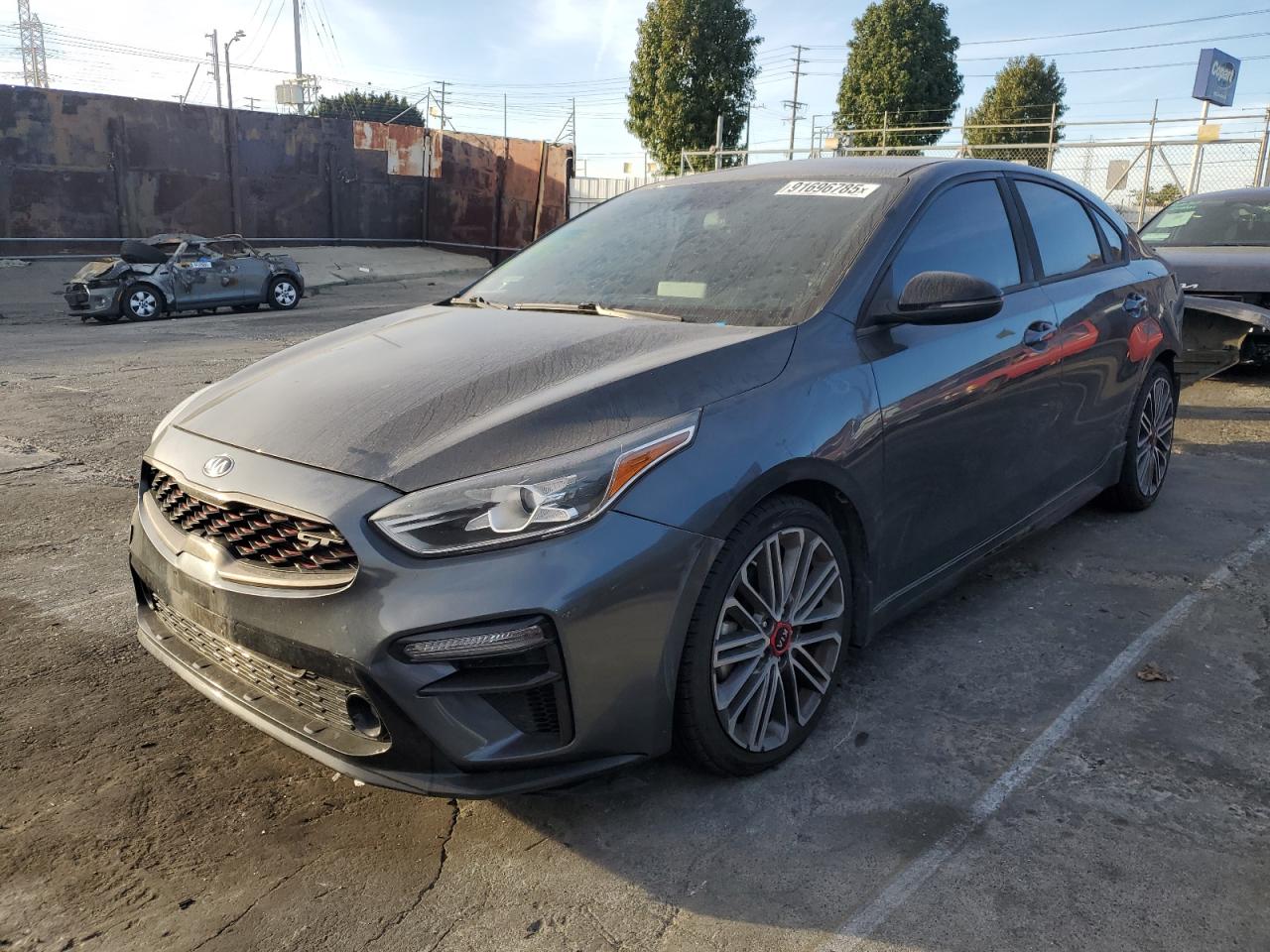 Lot #3309772859 2021 KIA FORTE GT