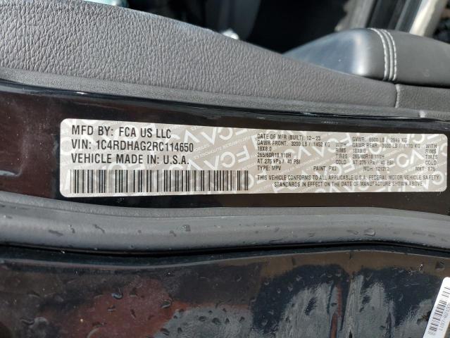 2024 DODGE DURANGO SX - 1C4RDHAG2RC114650