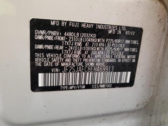 2014 SUBARU FORESTER 2 #3286580171