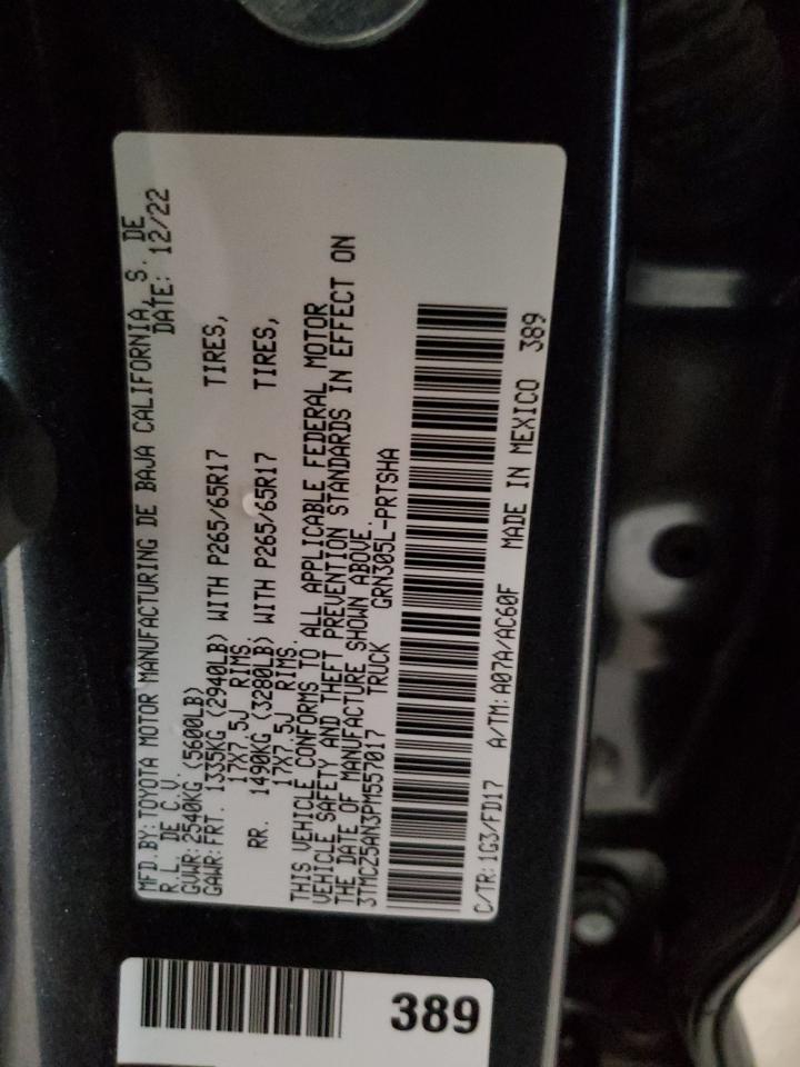 TOYOTA TACOMA DOUBLE CAB