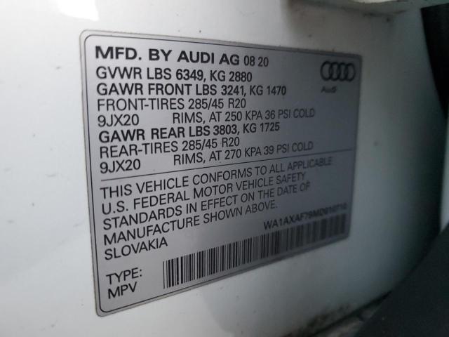2021 AUDI Q7 PREMIUM #3297315384