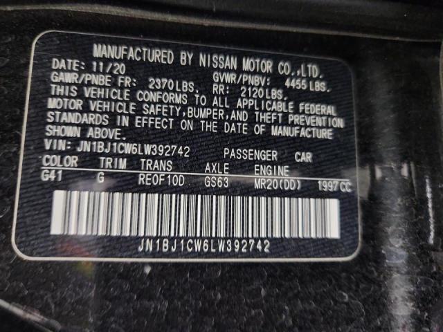 2020 NISSAN ROGUE SPOR #3304556459