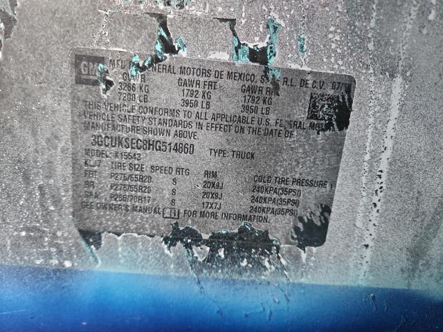 2017 CHEVROLET SILVERADO #3284051797