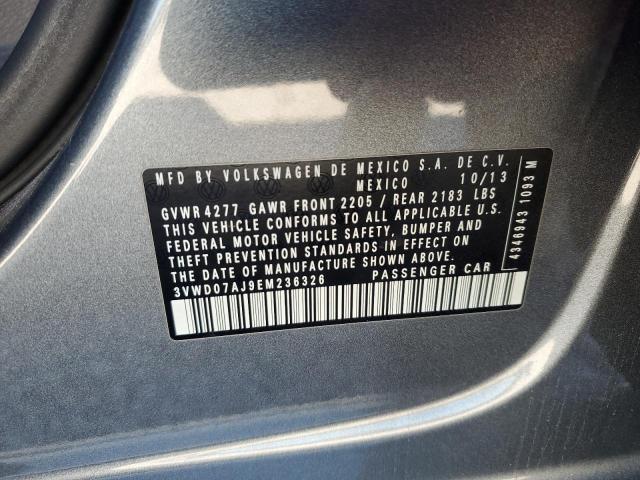 2014 VOLKSWAGEN JETTA SE #3291429142