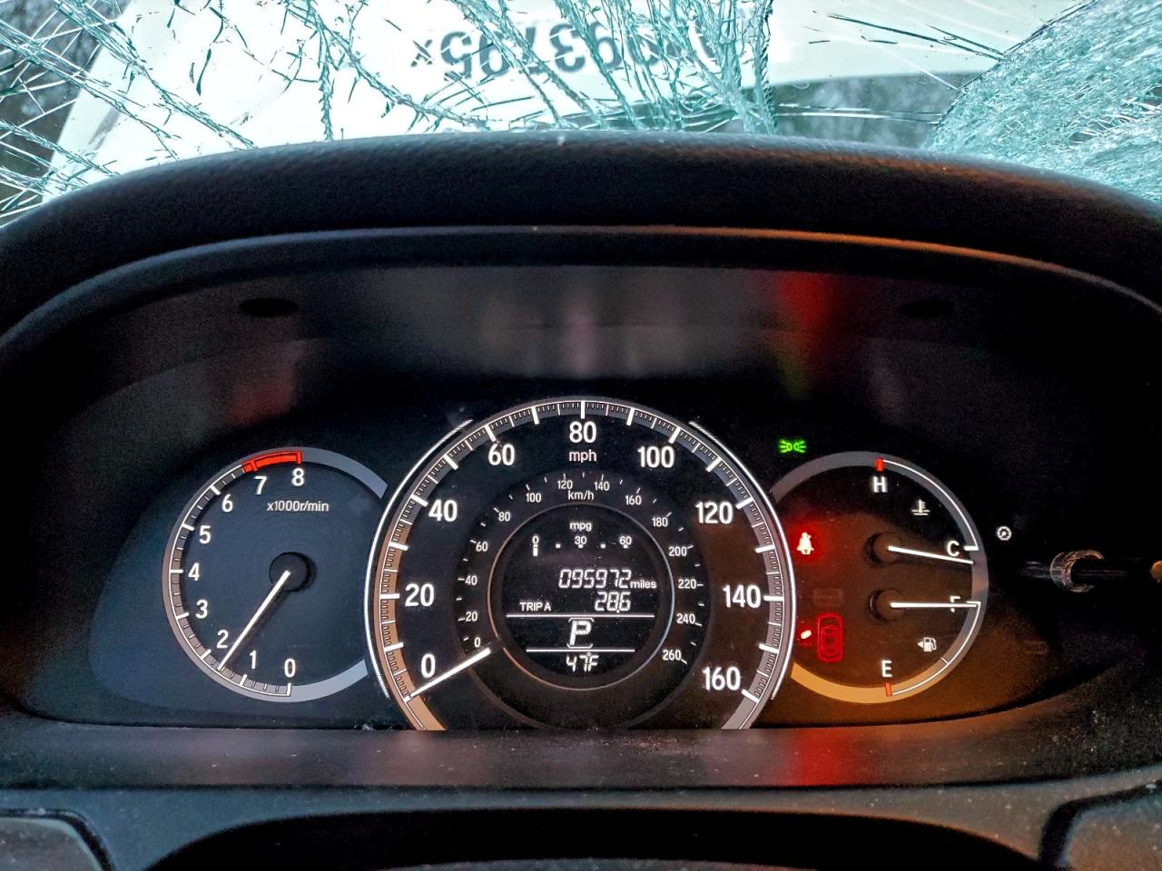 Lot #3315907086 2016 HONDA ACCORD EXL